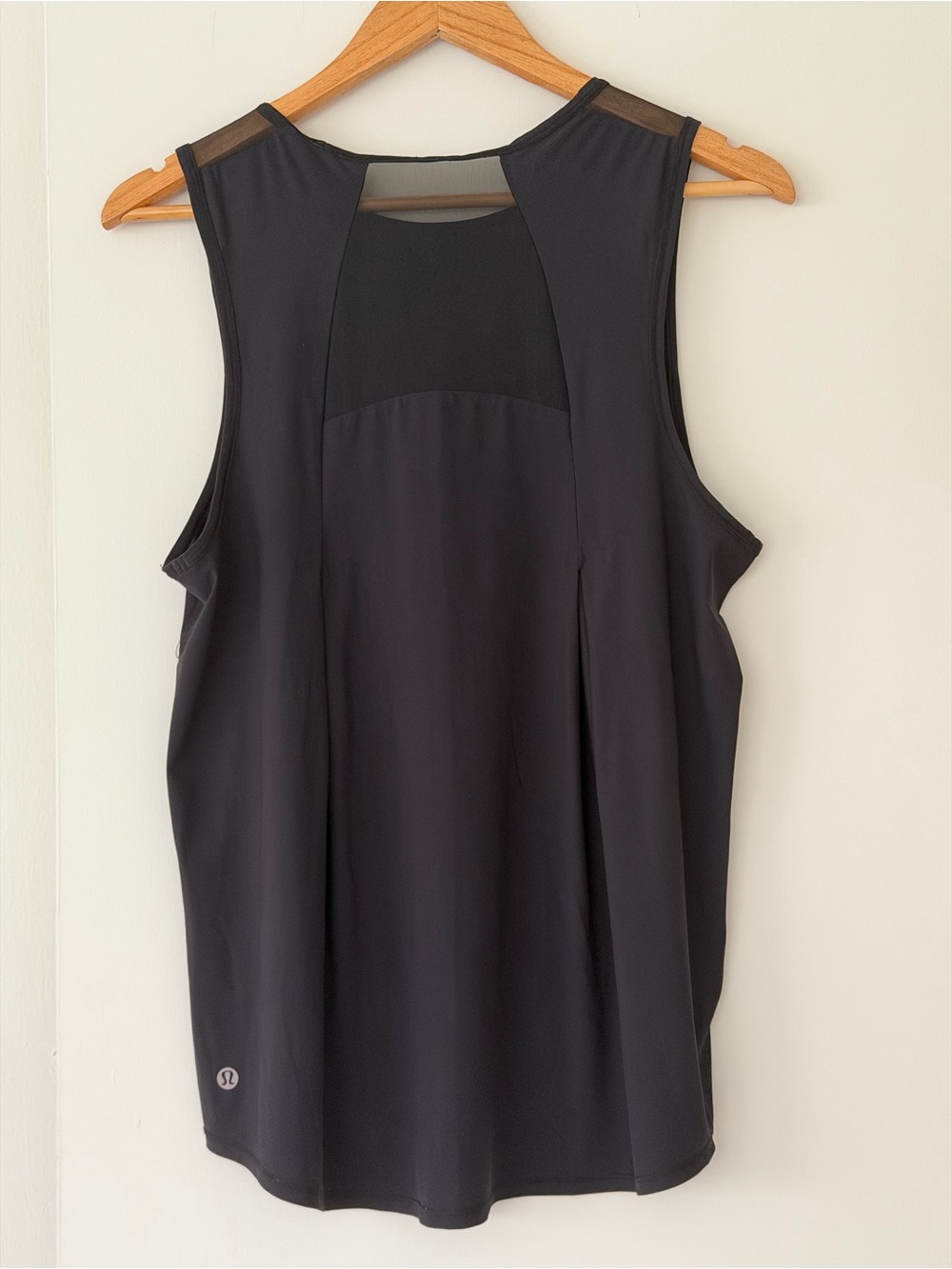 lululemon athletica Black Mesh-Back Performance Tank